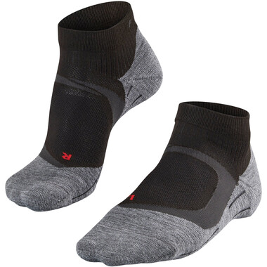 FALKE RU4 COOL SHORT Women's Socks Black/Grey 0